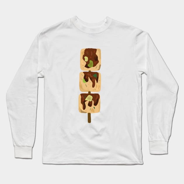 Stinky tofu Long Sleeve T-Shirt by artoftilly